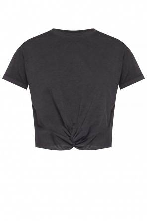 ‘carme’ t-shirt with decorative tie fastening, zdjęcie 1 ‘carme’ t-shirt with decorative tie fastening od AllSaints